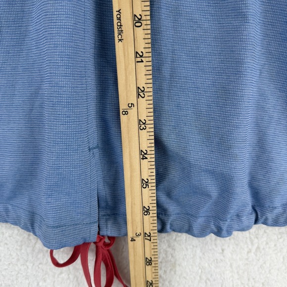 Columbia Jacket Mens Small Blue Hooded PFG Pullover Anorak Windbreaker Fishing - Picture 5 of 7